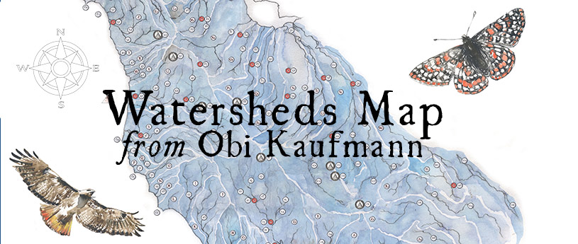 Watershed Map of the Santa Cruz Mountains - POST