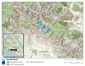 Map of Estrada Ranch