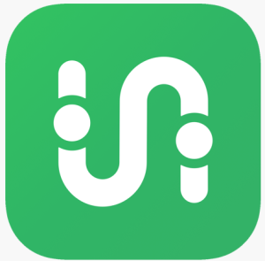 Logo for public transportation GPS app Transit